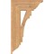 Ekena Millwork Merced Traditional Smooth Bracket, Western Red Cedar, 5 1/2"W x 18"D x 30"H BKT06X18X30MRC01SWR - alternate 3
